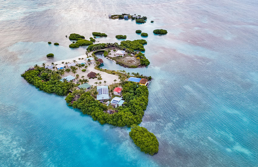 Belize private island