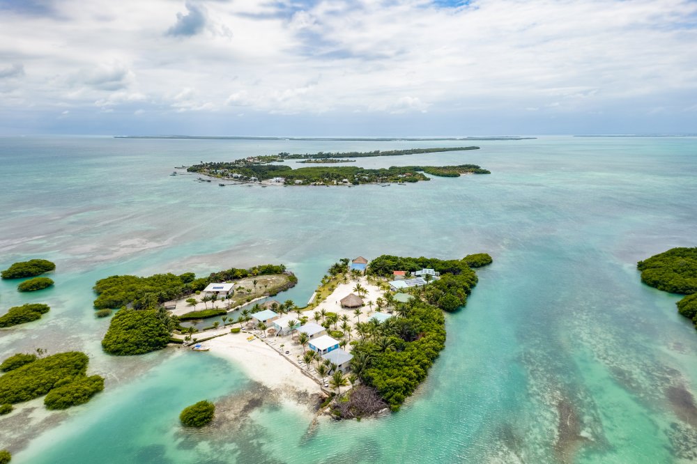 Belize private island resort - Shaka Caye