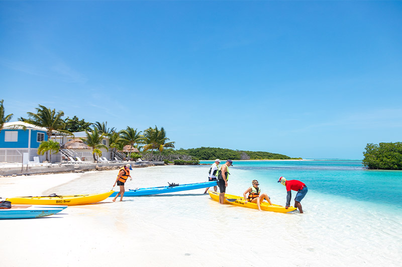 spend the holiday at shaka caye belize