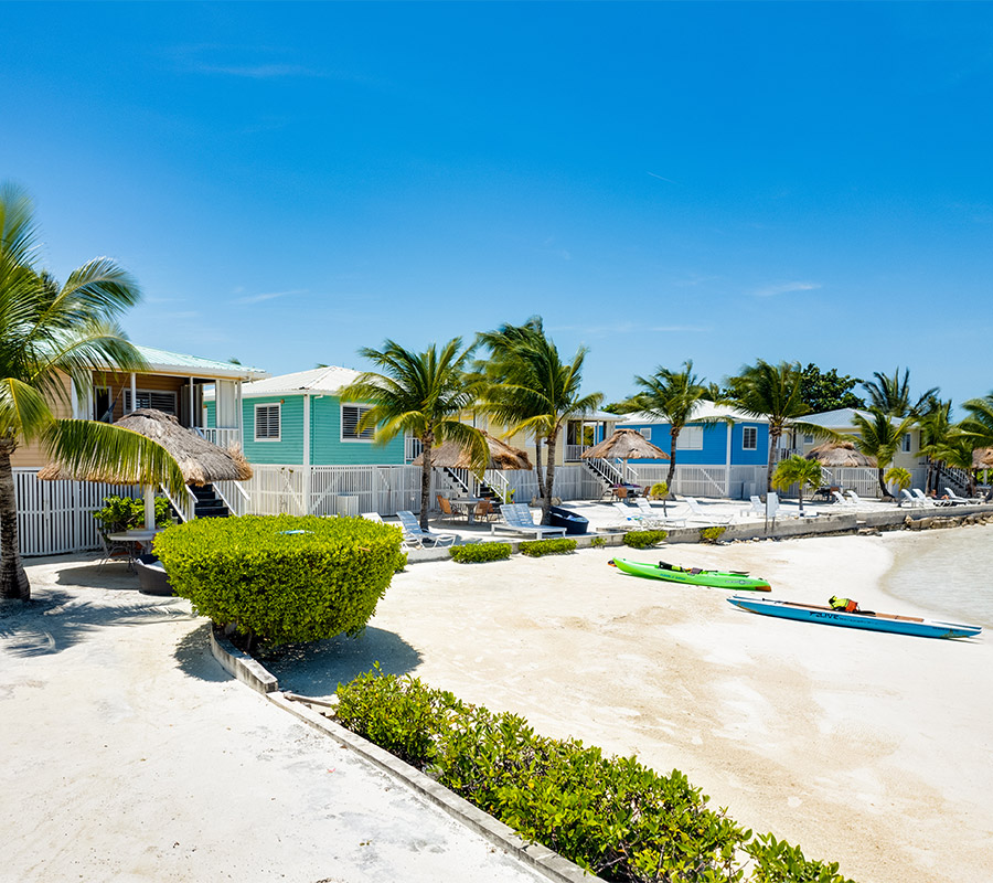 belize island rental