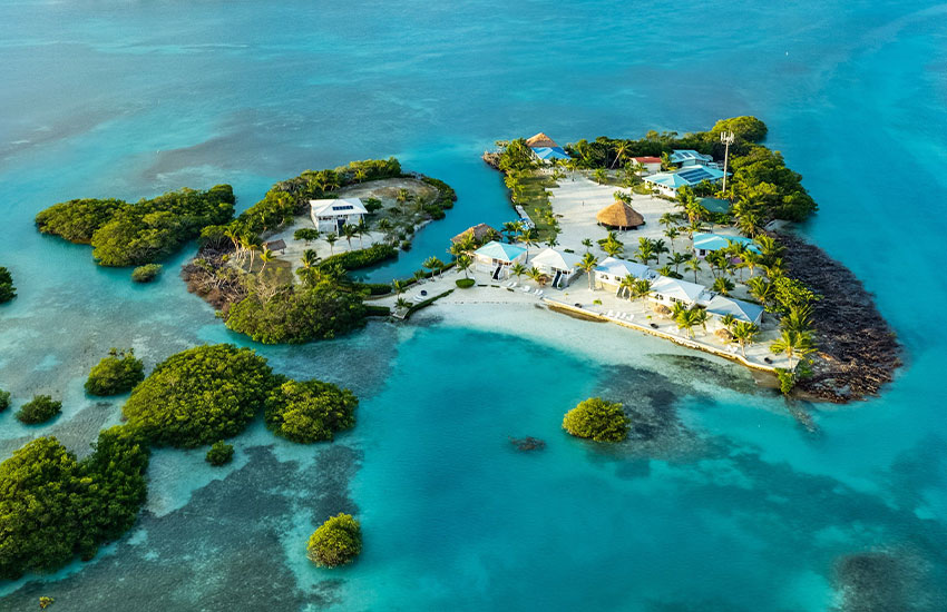 Belize private island